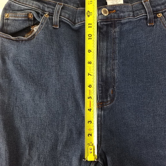 Vintage Route 66 Jeans Juniors 17 High Rise Womens Straight Leg Blue‎ Denim - Picture 5 of 16